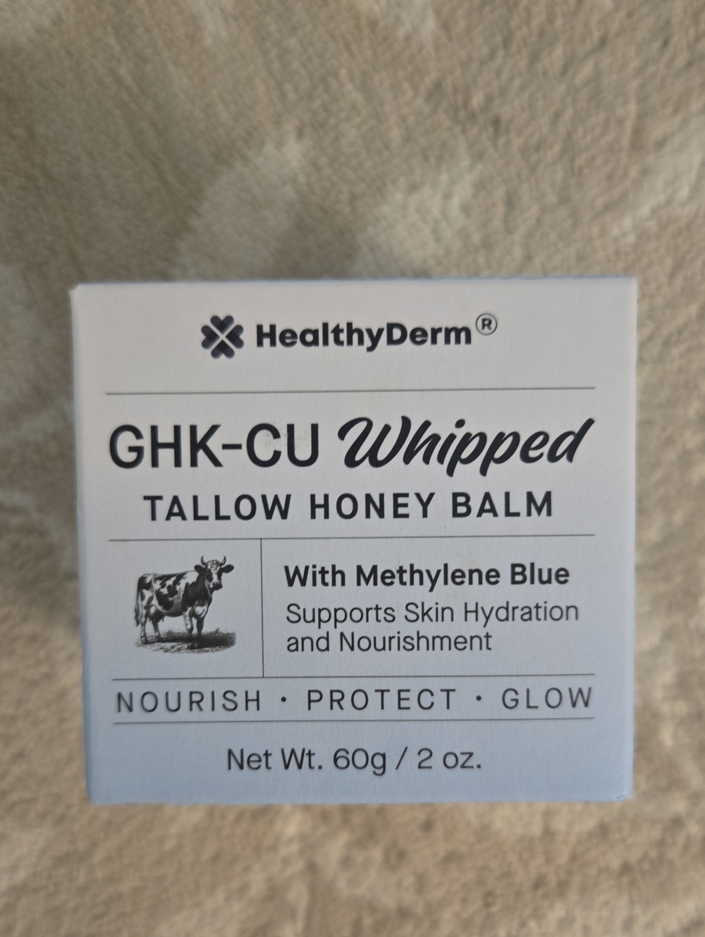 GHK-CU Whipped Tallow Honey Balm - Light Blue